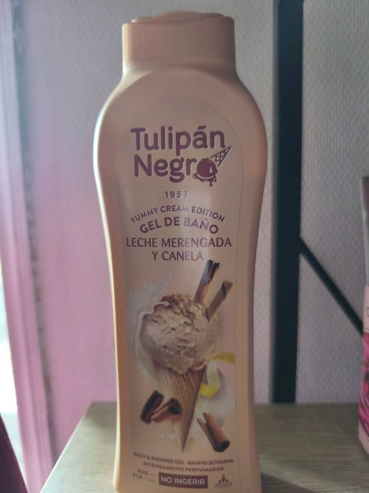 Gel douche meringue canelle