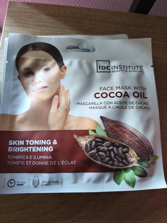 Masque tissu cacao