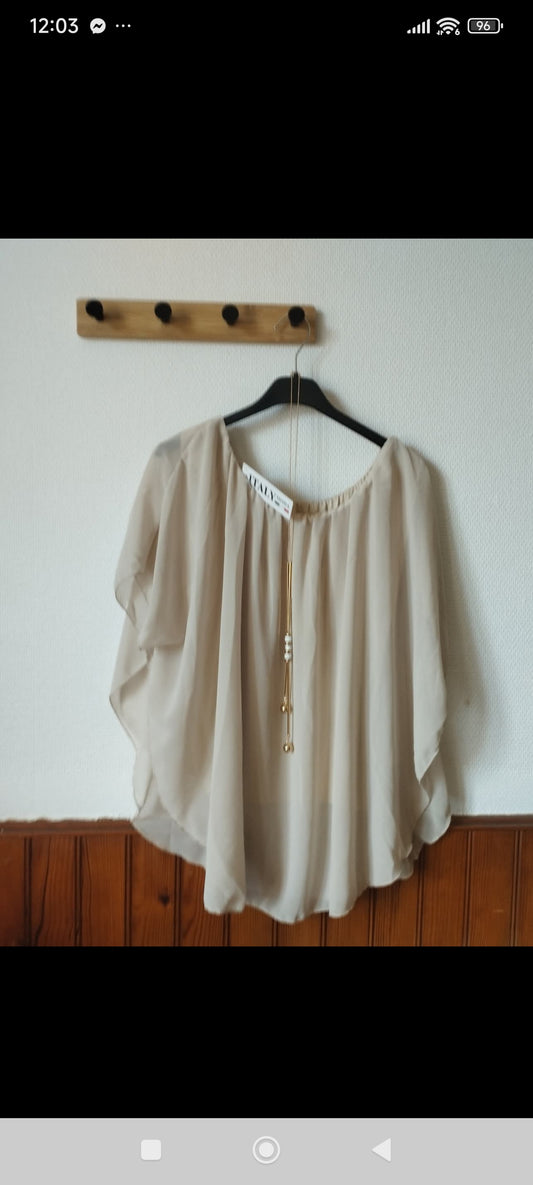 Top + collier 36 a 46